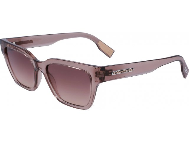 LACOSTE L6002S 035,  TRANSARENT GREY, BROWN