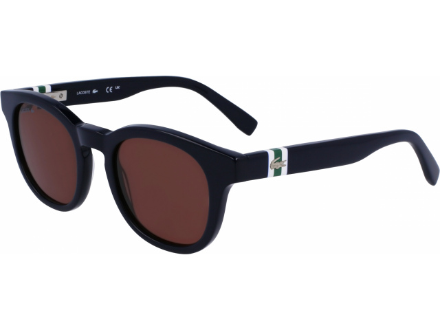 LACOSTE L6006S 400,  BLUE, BROWN