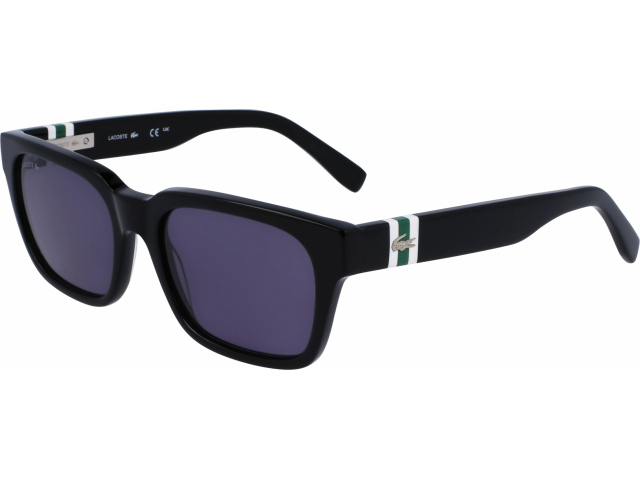 LACOSTE L6007S 001,  BLACK, GREY