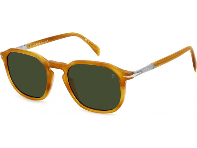 David Beckham DB 1115/S DUA Striped Yellow