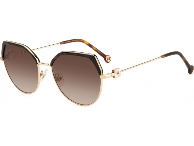 CAROLINA HERRERA HER 0238/S LVL Brown Havana Gold