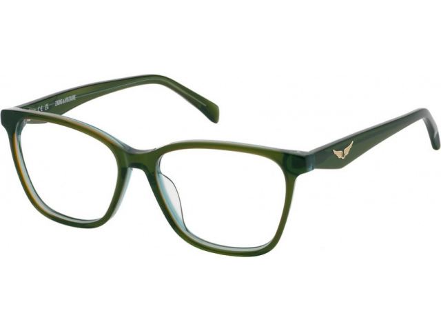 ZADIG VOLTAIRE VZV391 9BZ,  MULTILAYER GREEN, CLEAR