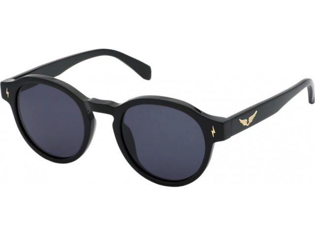 ZADIG VOLTAIRE SZV402V 700Y,  SHINY BLACK, SMOKE