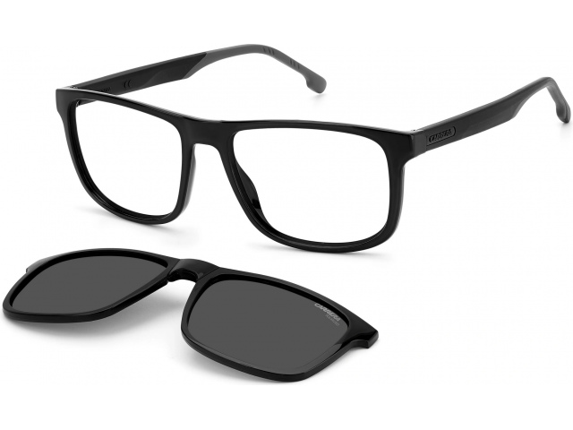 с солнцезащитным клипоном CARRERA 8053/CS 807, цвет BLACK, GREY PZ