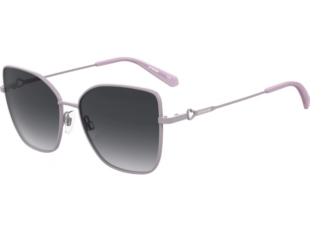 MOSCHINO LOVE MOL056/S 789,  LILAC, DARK GREY SF