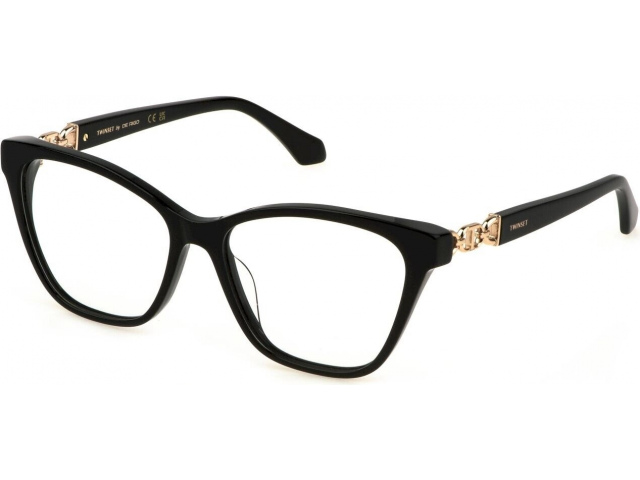 TWINSET VTW032 0700,  SHINY BLACK, CLEAR