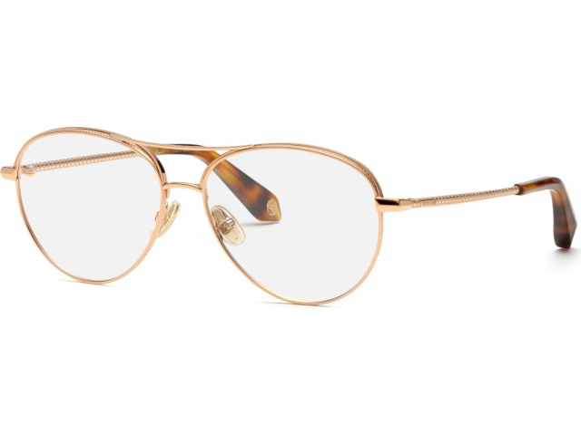 ROBERTO CAVALLI VRC068 8FC,  SHINY COPPER GOLD, CLEAR