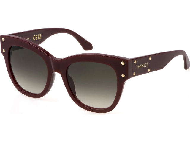 TWINSET STW054W 99N,  SHINY OPAL BORDEAUX, BROWN GRADIENT PINK