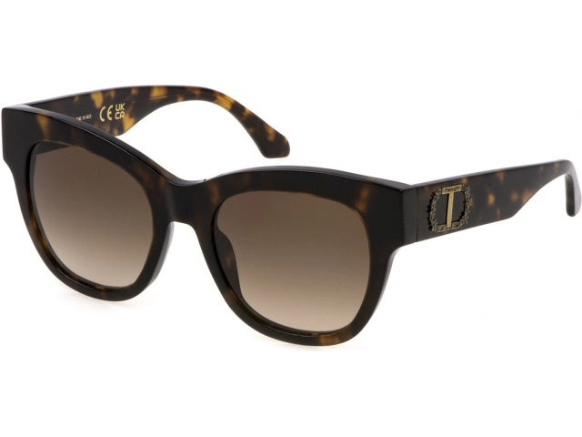 TWINSET STW054 4BL,  DARK HAVANA, BROWN GRADIENT