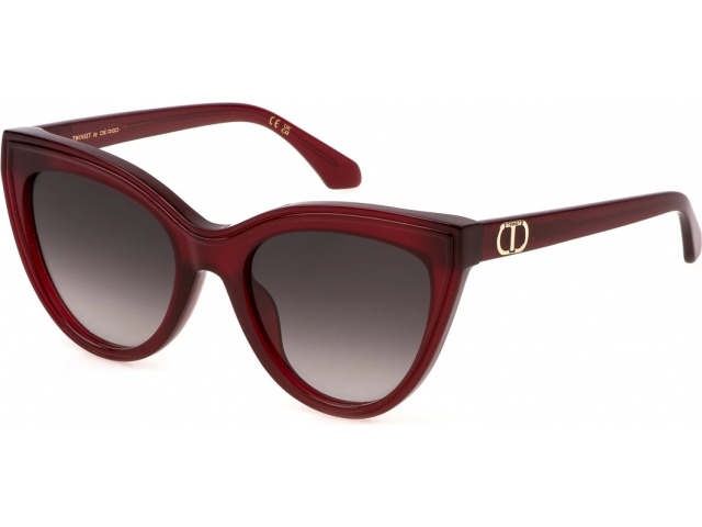 TWINSET STW060 9GR,  SHINY OPAL RED, BROWN GRADIENT PINK
