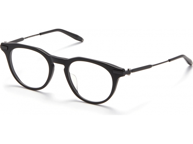 AKONI GEMINI BLK - BLK,  MATTE BLACK - SOLID MATTE BLACK, CLEAR