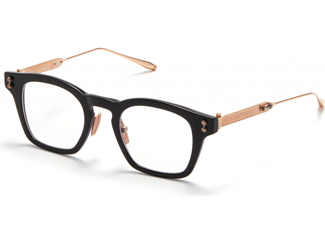 AKONI WISE BLK - GLD,  BLACK - BRUSHED WHITE GOLD, CLEAR