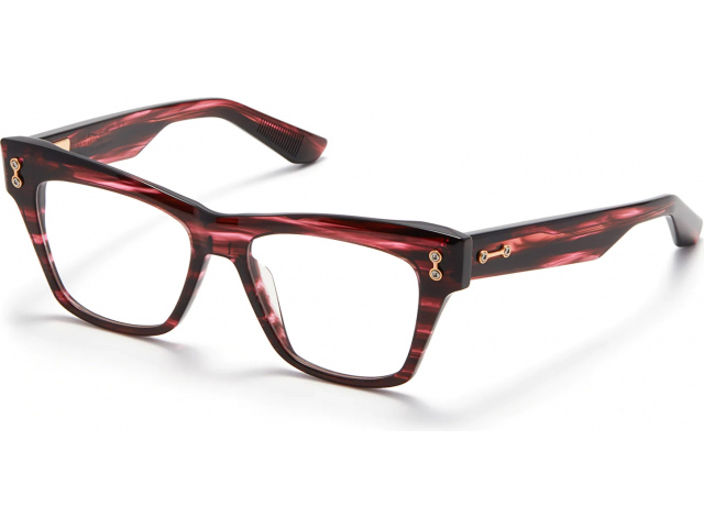 AKONI SAGITTA BGD - GLD,  BURGUNDY SWIRL - LIGTH YELLOW GOLD, CLEAR