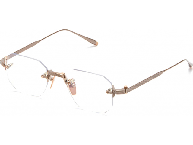AKONI JUNO-ONE GLD,  ANTIQUED WHITE GOLD, CLEAR