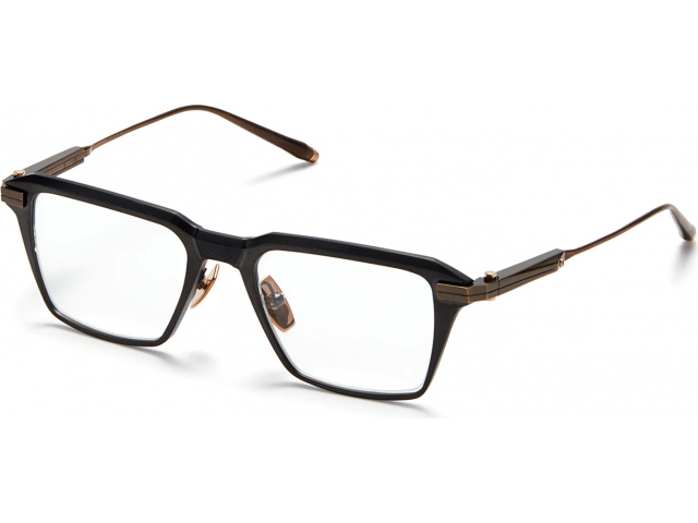 AKONI SWIFT BLK - GLD,  BRUSHED BLACK - BRUSHED WHITE GOLD, CLEAR