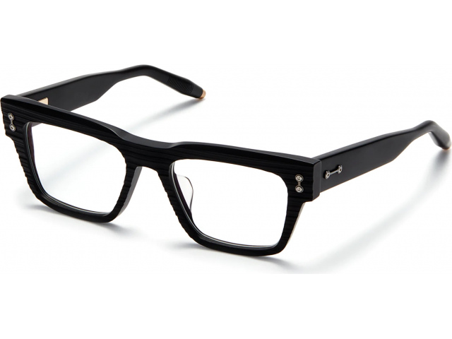 AKONI COLUMBA BLK - BLK,  MATTE BLACK - SCRAPED, CLEAR