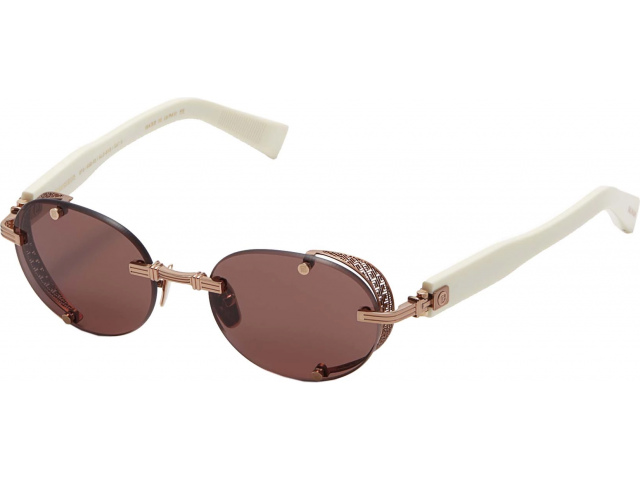 BALMAIN MONSIEUR RSE - BNE,  ROSE GOLD - BONE, DARK CHOCOLATE BROWN