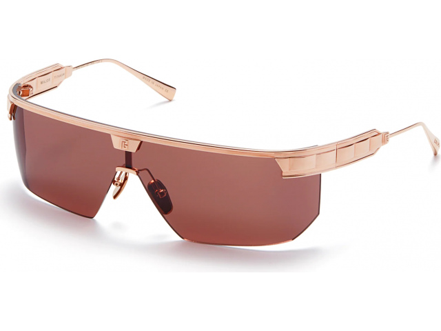 BALMAIN MAJOR RSE,  ROSE GOLD, DARK BROWN - BLACK FLASH MIRROR