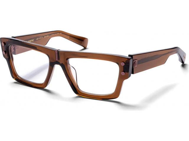 BALMAIN MAJESTIC BRN - BRN,  LEATHER BROWN - BROWN, CLEAR