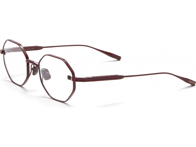VALENTINO V-STUD BDX,  BORDEAUX, CLEAR
