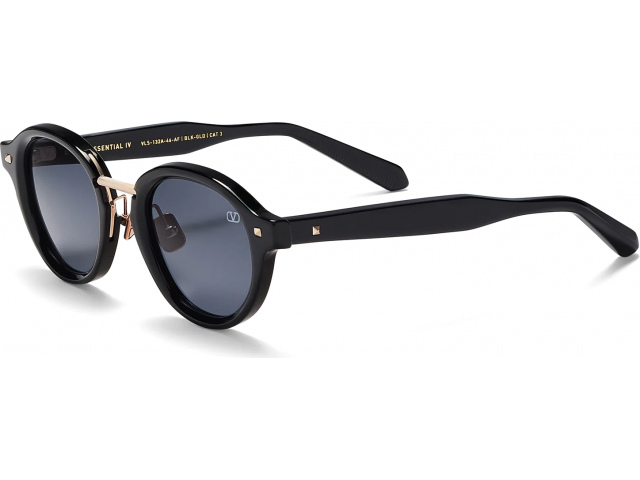 VALENTINO V-ESSENTIAL-IV BLK - GLD,  BLACK - WHITE GOLD, DARK GREY