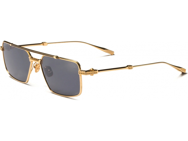 VALENTINO V-SEI GLD - BLK,  WHITE GOLD - BLACK ENAMEL, DARK GREY - BLACK FLASH MIRROR