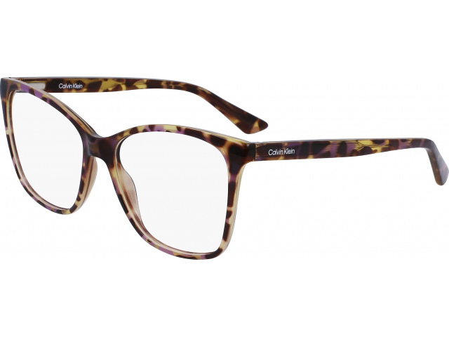 CALVIN KLEIN CK23523 528,  VIOLET HAVANA, CLEAR