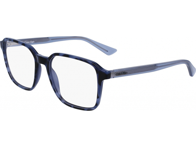 CALVIN KLEIN CK23524 430,  HAVANA BLUE, CLEAR