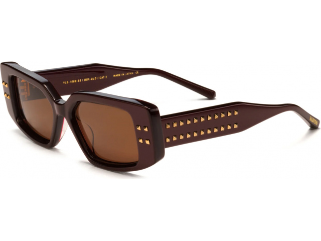 VALENTINO V - CINQUE BDX - GLD,  BORDEAUX, DARK BROWN