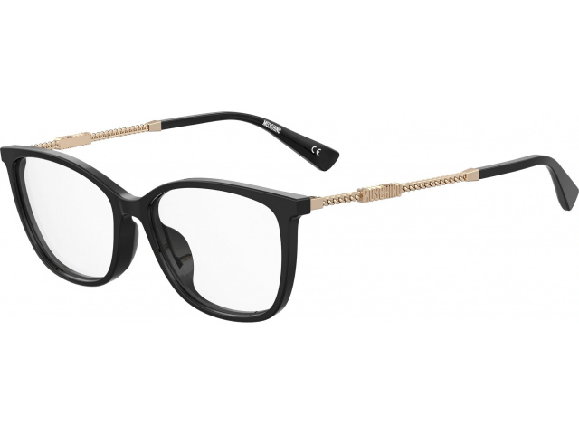 MOSCHINO MOS616/F 807 BLACK