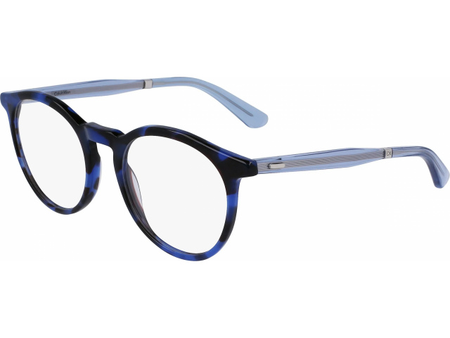 CALVIN KLEIN CK23515 460,  BLUE HAVANA, CLEAR