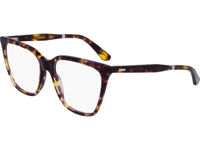 CALVIN KLEIN CK23513 528,  VIOLET HAVANA, CLEAR