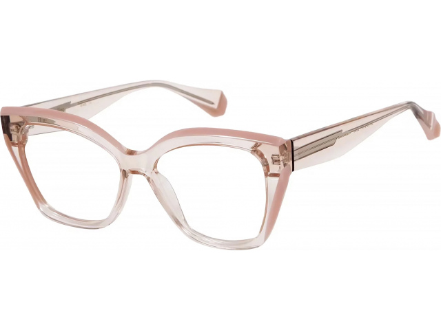 GIGI STUDIOS POPPY 6,  PINK, CLEAR