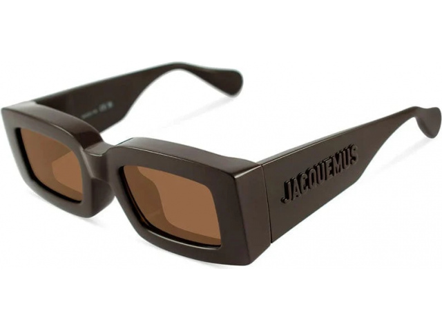 JACQUEMUS TUPI,  MULTI BROWN, BROWN