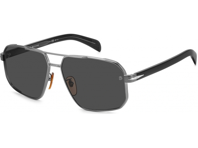 David Beckham DB 7102/S 85K Ruthenium Black