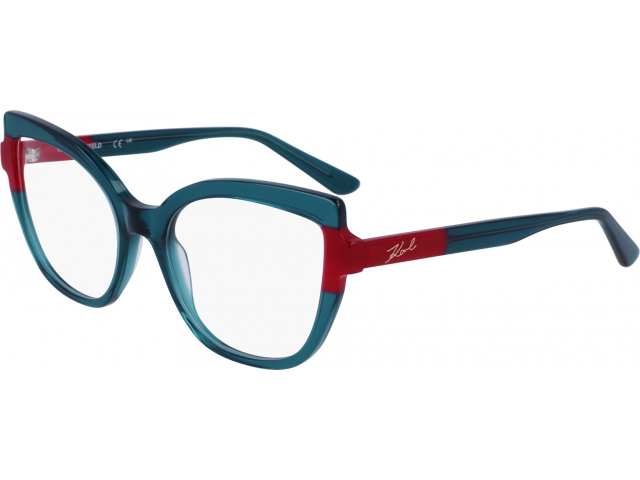 KARL LAGERFELD KL6132 317,  GREEN/CHERRY, CLEAR