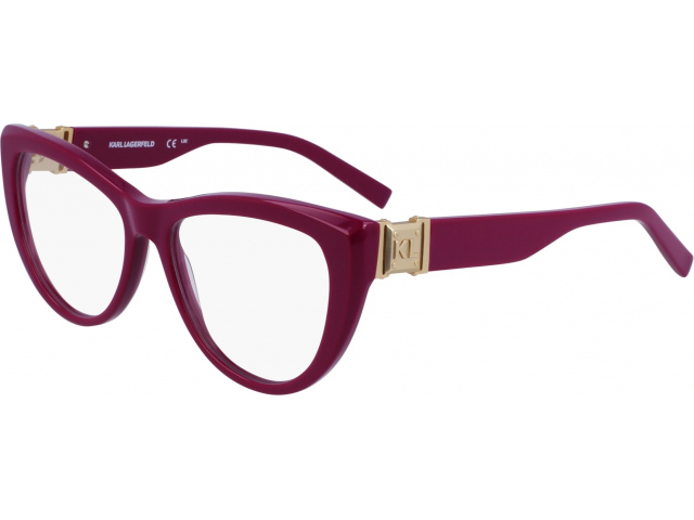 KARL LAGERFELD KL6133 501,  PLUM, CLEAR