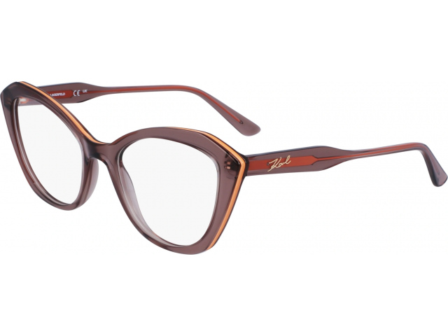 KARL LAGERFELD KL6137 200,  BROWN, CLEAR