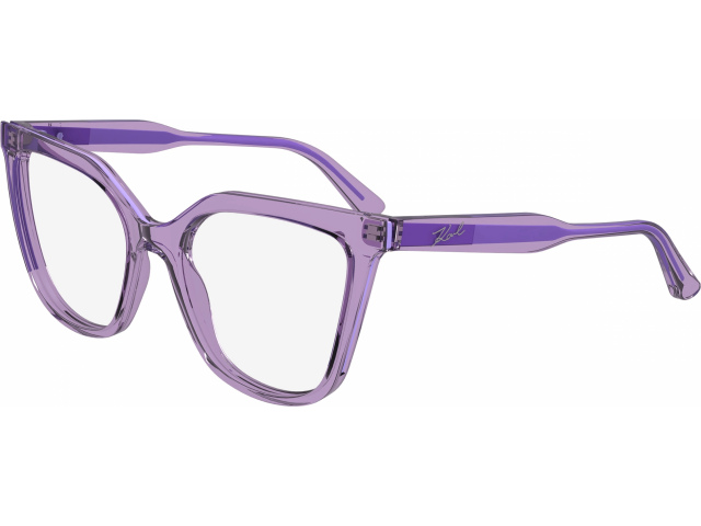 KARL LAGERFELD KL6155 662,  LAVENDER, CLEAR