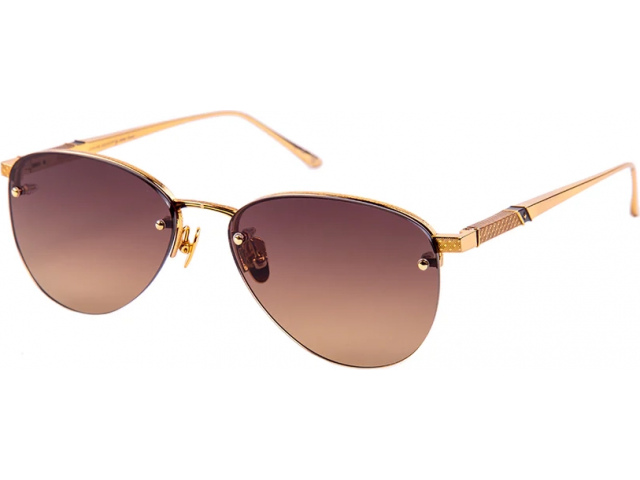  Leisure Society Sierra II. 24K GOLD (Brown Gradient Lens)