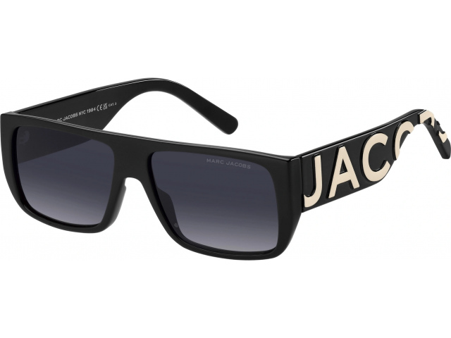 MARC JACOBS MARC LOGO 096/S 80S BLCK WHTE