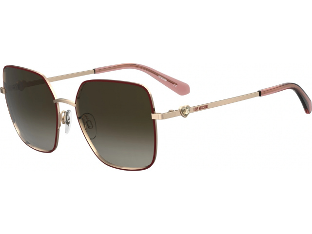 Moschino Love MOL075/S 6K3 Burgundy Gold