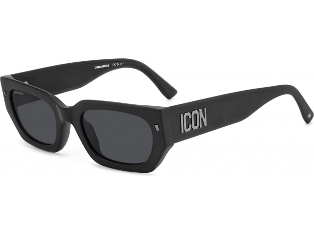 DSQUARED2 ICON 0017/S 003 MATTE BLACK