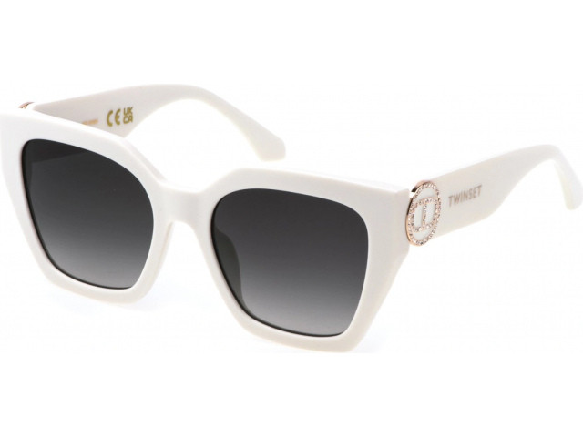 TWINSET STW058S 3GF,  SHINY FULL CREAM, SMOKE GRADIENT SMOKE