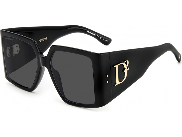 DSQUARED2 D2 0096/S 807 BLACK