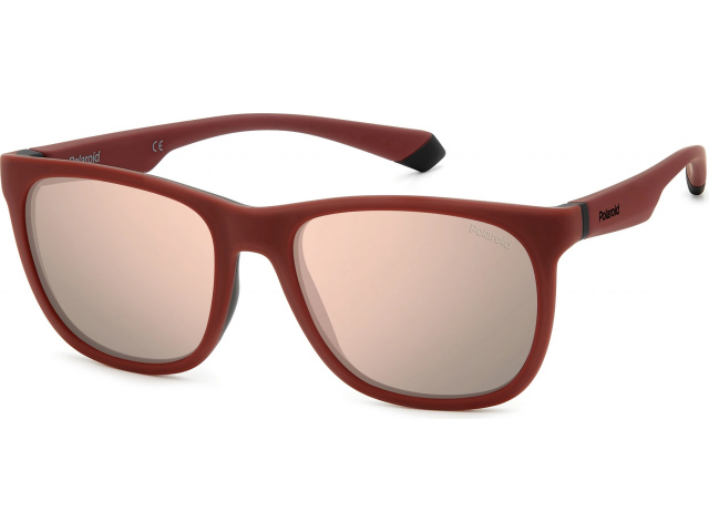 Polaroid PLD 2140/S T9H Matte Burgundy Black
