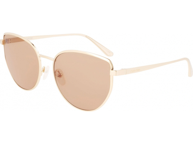 CALVIN KLEIN CK22113S 717,  GOLD/BLUSH, BROWN