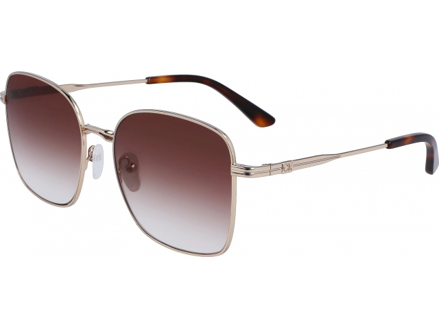 CALVIN KLEIN CK23100S 717,  GOLD, BROWN