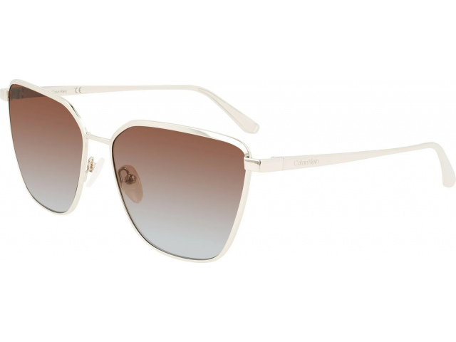CALVIN KLEIN CK22104S 045,  SILVER, BROWN