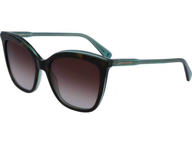 LONGCHAMP LO729S 215,  HAVANA/GREEN, BROWN